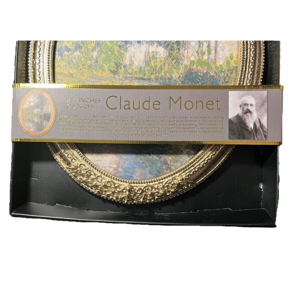 TikTok viral | Claude Monet | Gold Framed Art | NWT 11 x 14 | SHIPS SAM… - Picture 3 of 4